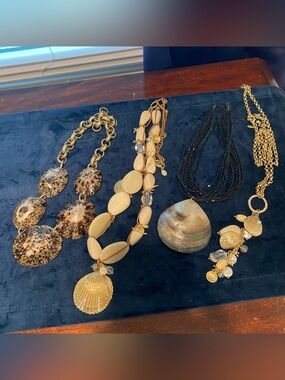 Chicos summer collection 4 necklaces and second picture has matching earrings